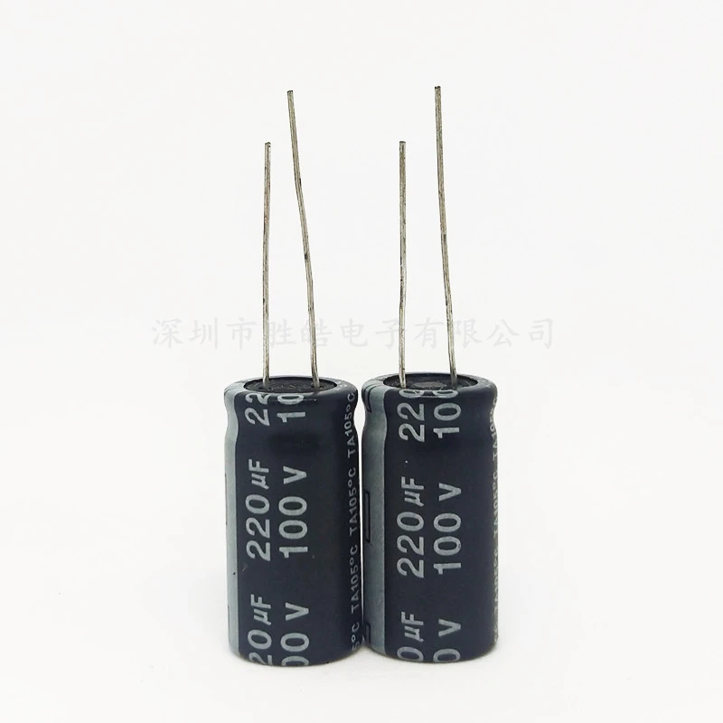 5pcs Lot 100v2uf High Quality Plug In 12 5x21 Aluminum Electrolytic Capacitor 2 Uf 100 V Size 13x Mm Capacitors Aliexpress
