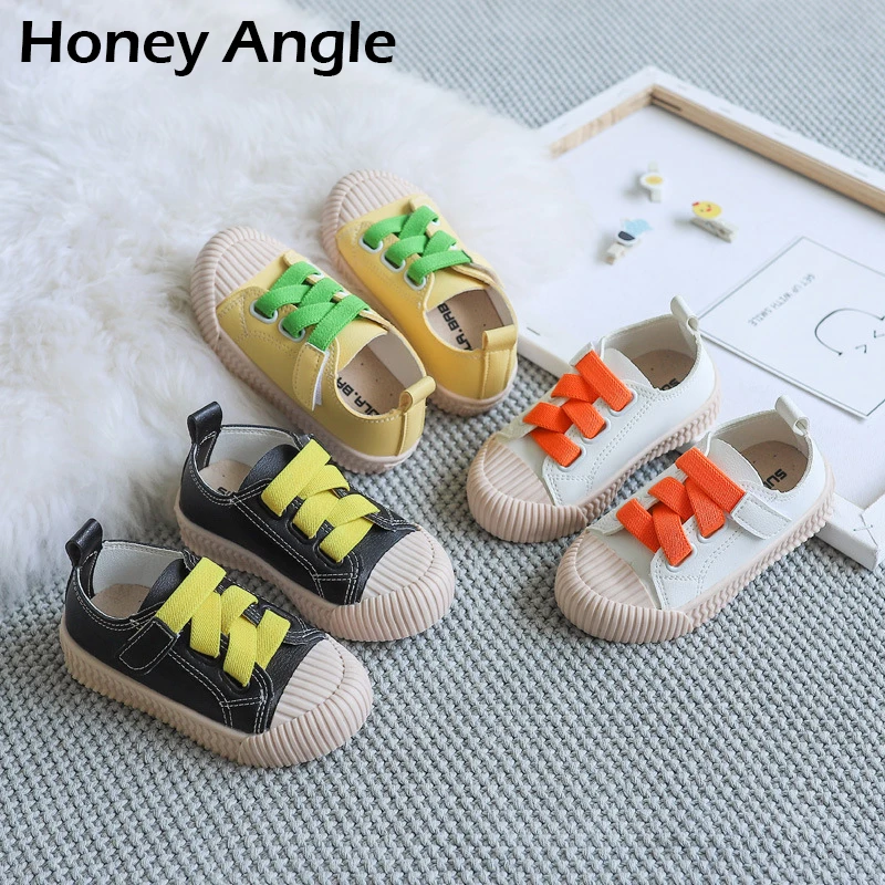 

Honey Angle Spring Autumn Casual Kids Shoes For Girls Boys PU Leather Children Shoes Waterproof Summer Toddler Baby Shoes 21-30