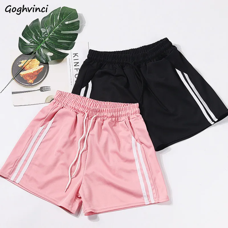 

Shorts Women Summer Loose Plus Size High Waist Womens Trousers Chic Streetwear Ulzzang Korean Style All-match Home Wear Harajuku