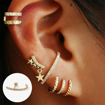 

Solid 925 Sterling Silver Fine Jewelry Stud Earrings for Girls Boys Anniversary Engagement Minimalist Piercing Pendientes