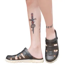 Модные мужские шлепанцы; Летняя мужская обувь; дышащие прогулочные пляжные спортивные шлепанцы; Мужская Уличная обувь; x27s; Повседневная Удобная обувь; 18Apl25