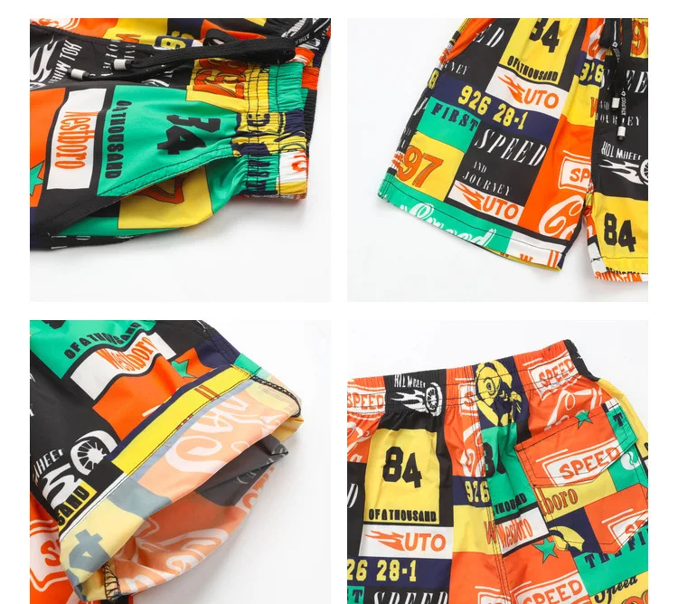 BOY'S Korean-style Shorts Children Western Style Beach Shorts Small CHILDREN'S Baby Fashion Child Summer Pants Thin New Sty