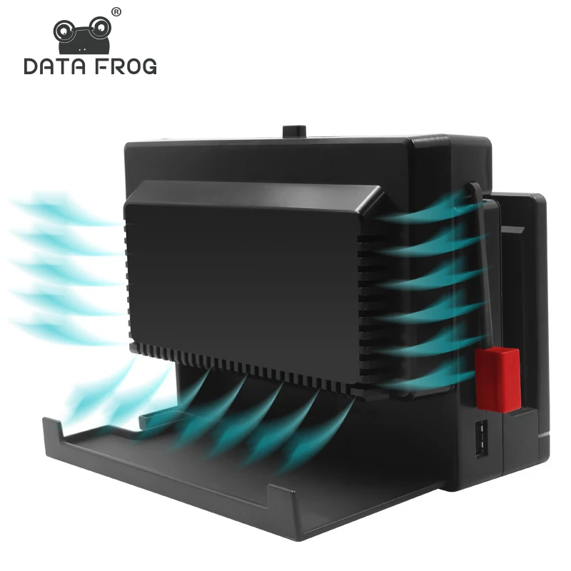 

Data Frog Dual Cooling Fan Radiator Base For Nintendo Switch/Lite Game Console Cooler Heat Sink Stand for NS Switch Accessories