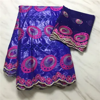 

royal blue bazin riche getzner high quality african bazin riche fabric embroidered Guinea brocade Jacquard lace fabric for party