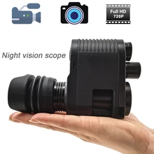 Megaorei 3 Night Vision RifleScope Optical Night Sight Spotting Scope HD720P VCR Hunting Camera Telescope with Laser IR
