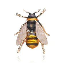 Импортные товары, стиль,, высший сорт, модная брошь в форме пчелы, крутая капля масла, эмаль, животный корсаж, аксессуары для одежды