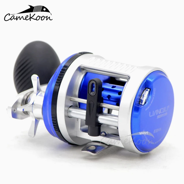 CAMEKOON Round Baitcast Reel Left/Right handle Casting Fishing 4.7