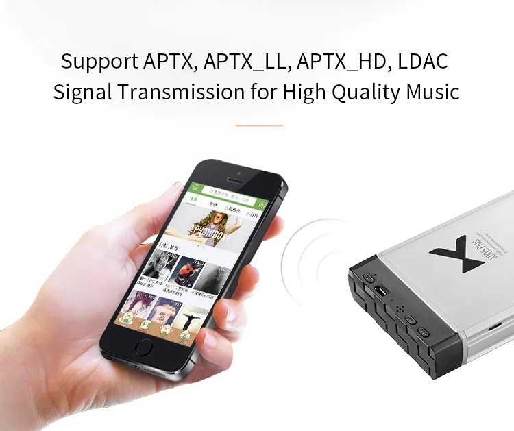 XDuoo 05BL Pro Bluetooth 5,0 CSR APTX без потерь цифровой проигрыватель приемник для XD05 плюс HiFi усилитель для наушников