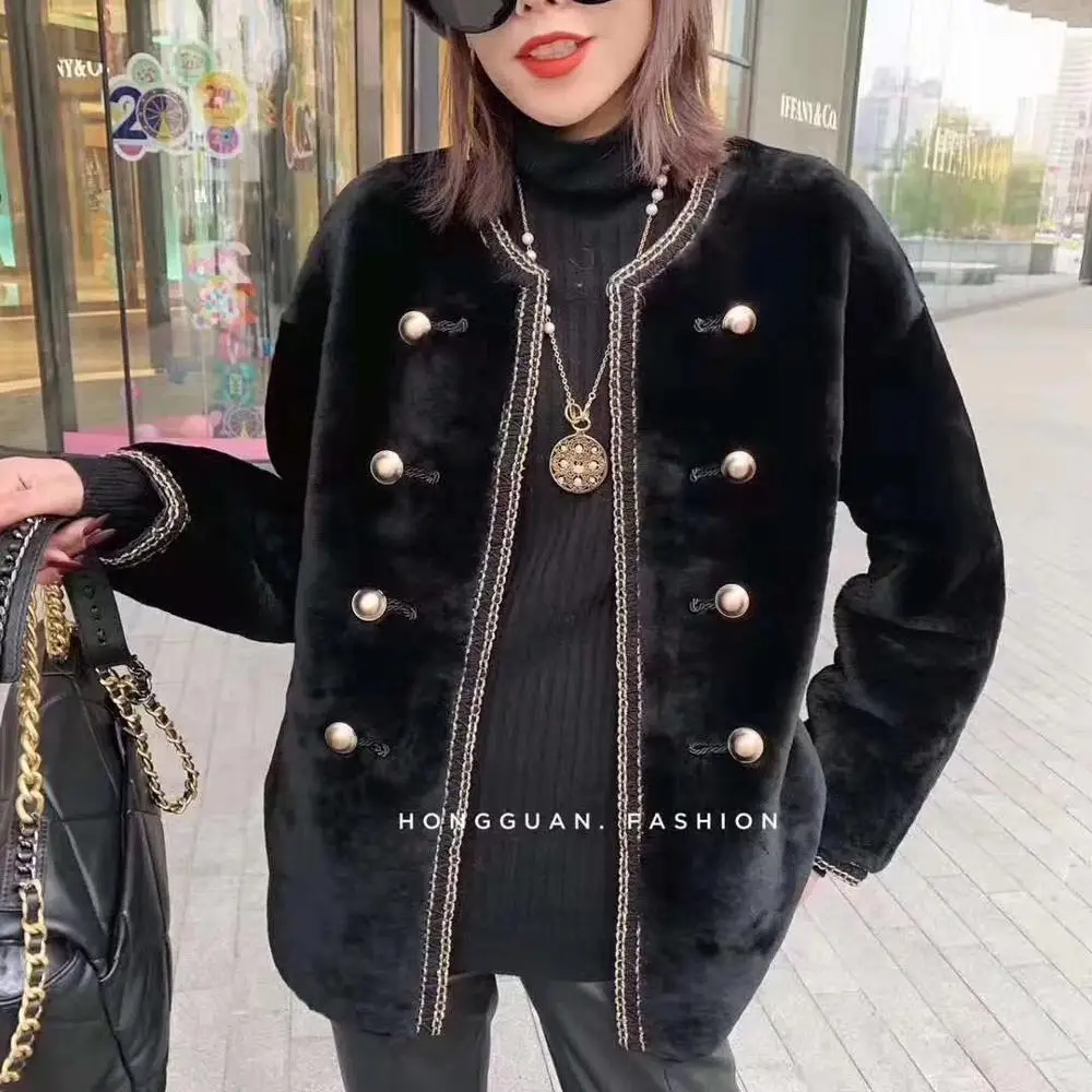 2019 модное натуральное Норковое зимнее женское пальто| |