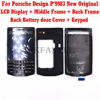 

For BlackBerry Porsche Design P'9983 P9983 9983 Original Complete Mobile Phone Housing Frame Back Cover Keypad With LCD Display