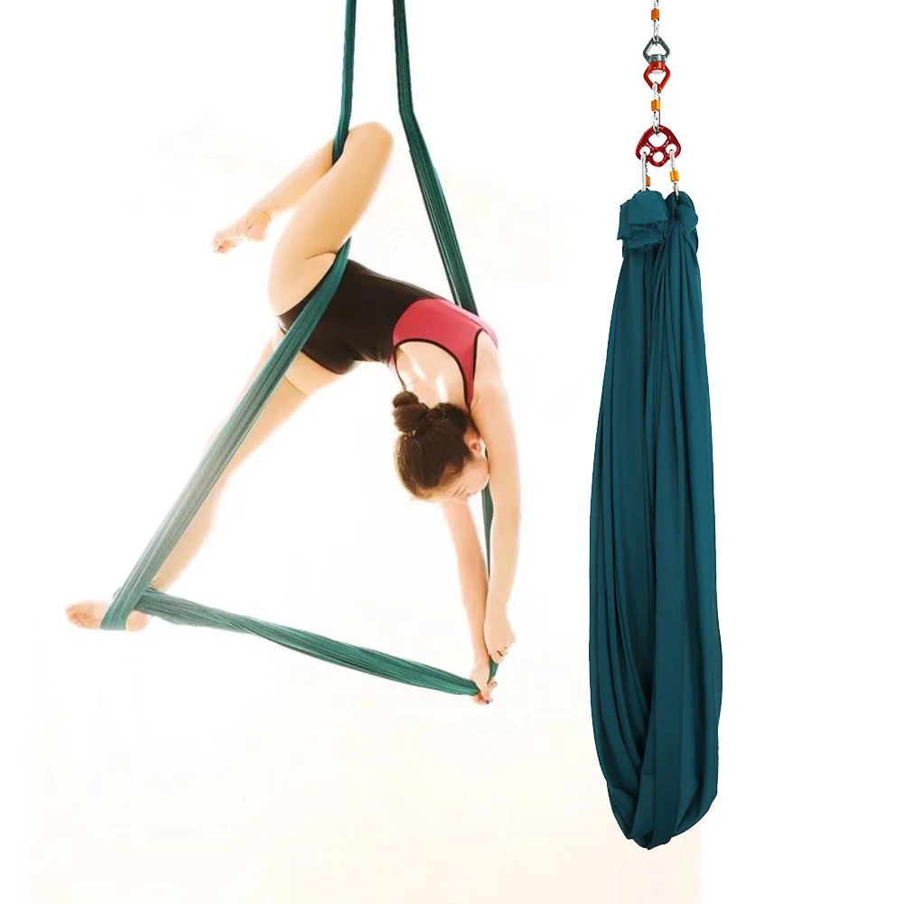 One Point Rotating Aerial Yoga Hammock 360 Spin Yoga Swing Sets Anti