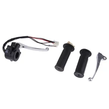 Поворот дроссельной заслонки корпус переключатель рукоятки+ тормозной рычаг комплект для Yamaha PW50