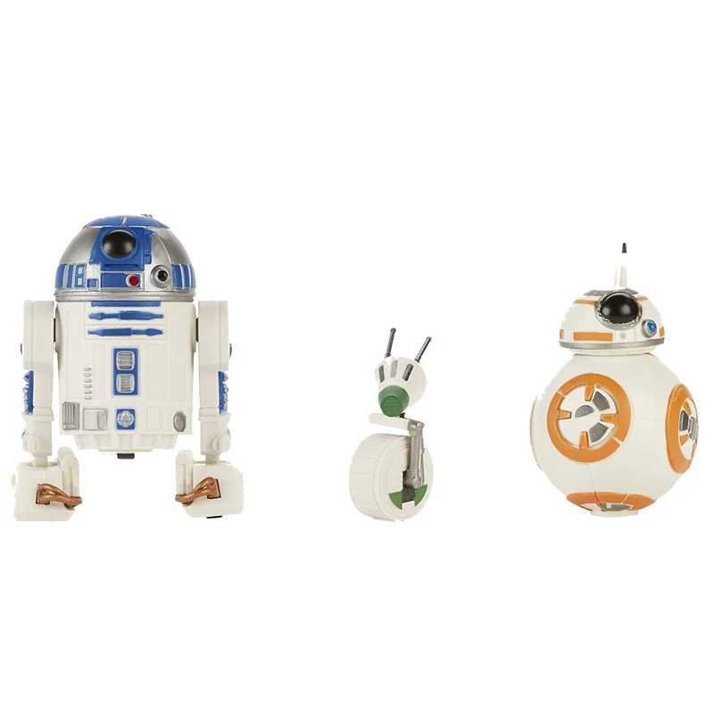 Star Wars Pack Droids Smart R2-D2 BB-8 and D-O E3118 Action Figures for Children Christmas Gift