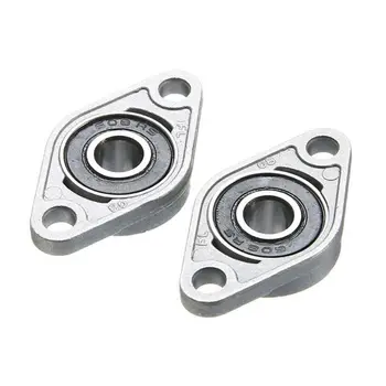 

New 10 pcs KFL08 8mm diameter zinc alloy bearing housing FL08 K08 pillow block bearing