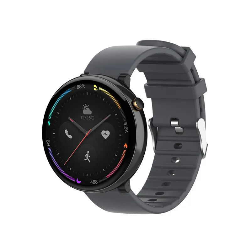 100 шт. для Amazfit watch 2 A1807 Смарт часы ремешок силиконовые браслеты браслет ремень для xiaomi huami amazfit Замена ремешка