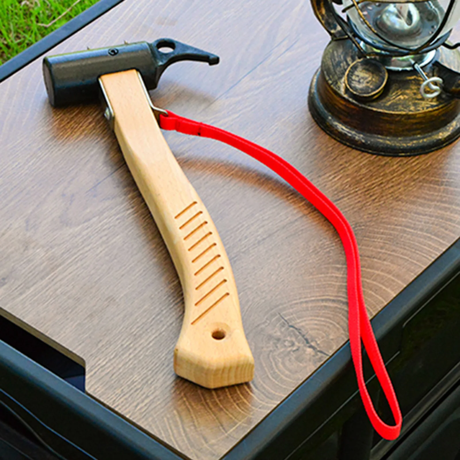 Camping Tent Hammer Lightweight Multi Function Iron Hammers with Tent