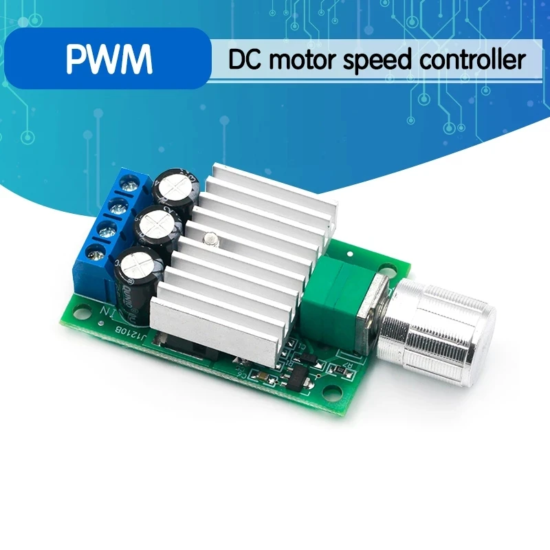 10a 12v30v Pwm Dc Motor Speed Controller 12v 24v Adjustable Speed