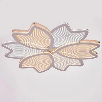 

Chandelier with remote control 74665/6 LED 110W 3000-6000K dimmer white-transparent 50x50x6 cm 5073799