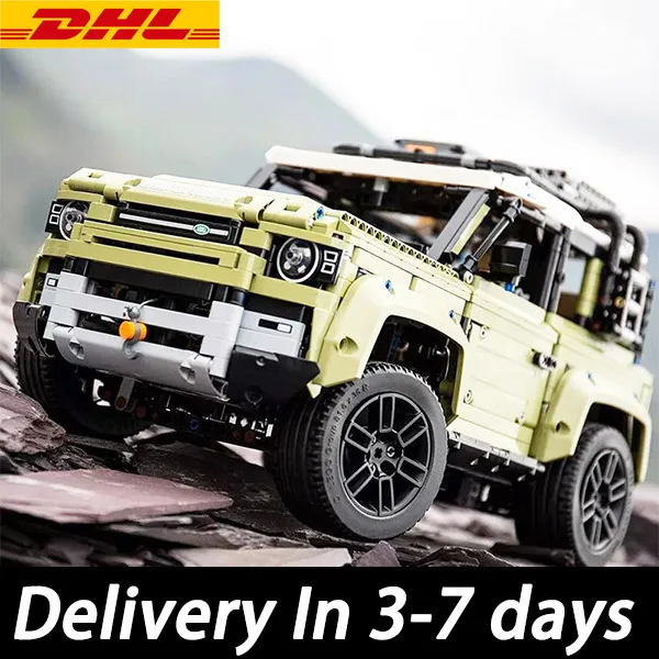 

93018 In Stock Creator Ideas Technic Off-road Vehicle SUV Defender Car Building Blocks Bricks Toys Compatible Technic 42110