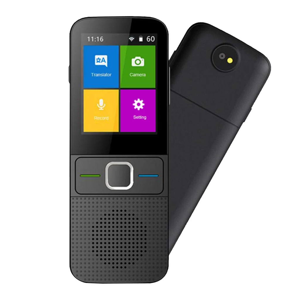 

Learning Photo Interpret Smart Voice WIFI Instant Language Translator Real Time Portable Recording Practical Business Meeting