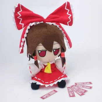 

Anime TouHou Project Hakurei Reimu Short Plush Doll Pillow Cute Toys Cushion Soft Cartoon Birthday Gifts 20cm