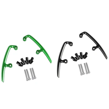 

Motorcycle Cnc Aluminum Rear Grab Bars Seat Pillion Passenger Rail Handle Armrest For Kawasaki Z650 2017 2018