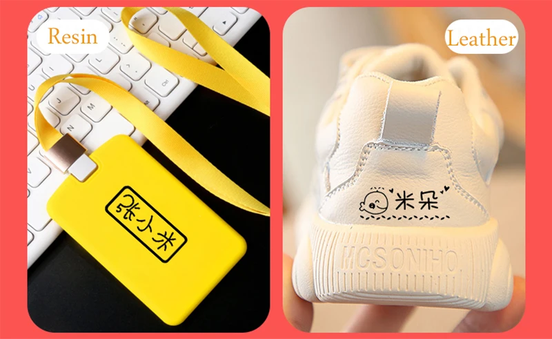 Customized Waterproof No Fade Name Stamp Baby Stamps Ticker Cartoon Seal For Children Baby Pet For Cloth Shoe Quilt Cup