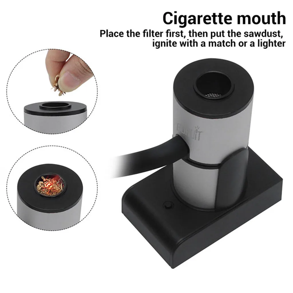 Portable Smoker Smoking Gun BBQ Food Wood Chips for Meat Fish Cheese Cocktail