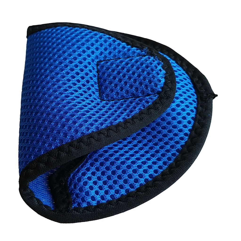 Легкая крышка для клюшек для гольфа, защитная сумка с крепежной лентой, аксессуары для клюшек для гольфа, оборудование для гольфа - Цвет: Синий