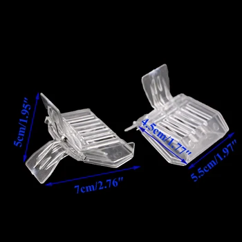 

75PCS Queen Bees Bee Catcher Cage Clamp Protection Plastic Clip Type Tools Clips Cages Cell Supplies Beekeeping Wholesale