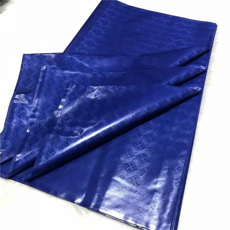 Bazin ткань Королевский синий цвет кружева ткань атику для мужчин Базен brode getzner африканском стиле кружевного материала высокого качества 5 двор