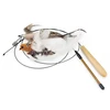 Cute Bird Cat Toy Feather Fake Birds Cat Teaser Stick Pet Toy Cat Stick Accessories 4