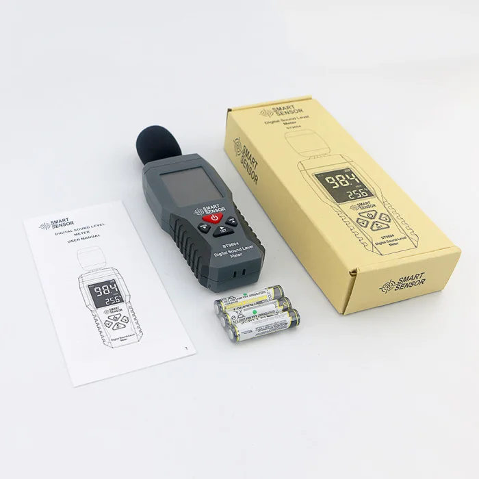 Цифровой измеритель уровня звука, измеритель уровня шума, децибел, инструмент для тестирования, ЖК-дисплей, измеритель уровня шума FKU66