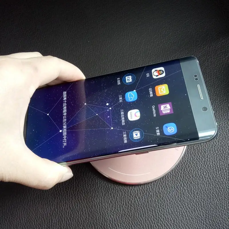 10 Вт Быстрое беспроводное зарядное устройство для samsung Note S6 S6 Edge USB Qi зарядное устройство для Nokia для huawei W3 для iPhone X и т. д