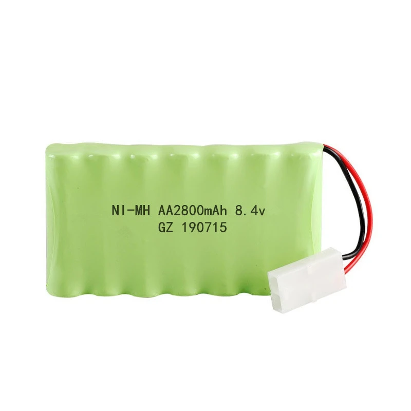 2800mah 8 4 v перезаряжаемая батарея для радиоуправляемых игрушек автомобилей танков