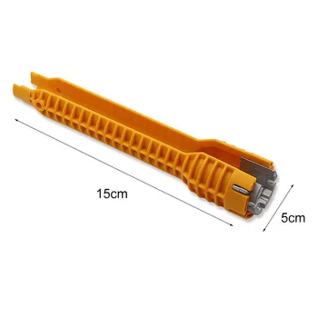 

Aluminum Sink Wrench Supply 1pc Faucet Water Pipe Spanner Installation