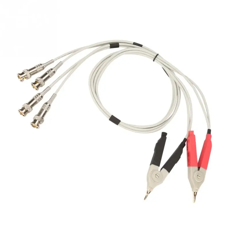 

Test Leads Testing Clip Cable Wire On-board Component Testing And Measurement Test Line with BNC Terminal for Meter tools