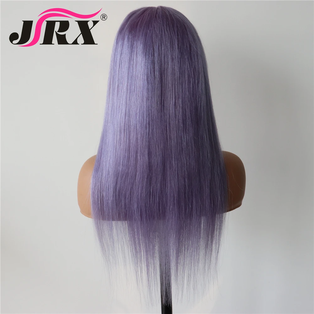 Парики из натуральных волос на кружеве, бразильские прямые волосы remy, отбеленные узлы, плотность 150%, фиолетовый цвет, прозрачные кружева для женщин