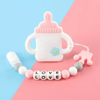 

Silicone Teethers BPA Free Food Grade Teething Necklace Baby Dental Oral Care Cartoon Teether Nursing Tiny Rod