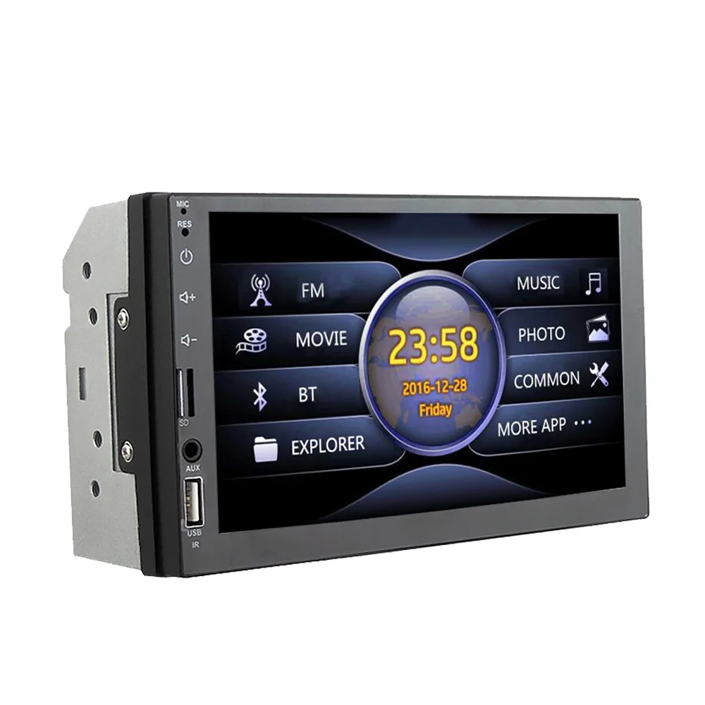 

2 Din Car radio 7" HD Player 2Din Touch Screen Car Video Multimedia Players Audio Stereo Mirror Link for carplay Android phone