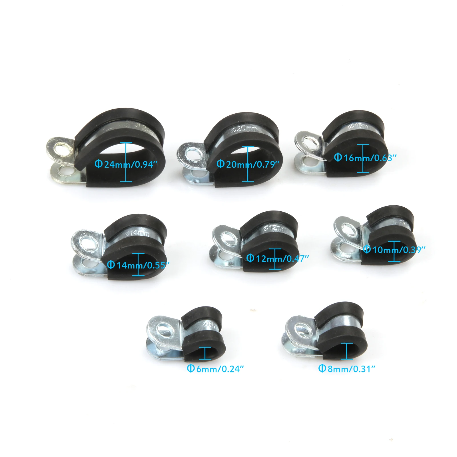 Pinces Câble Inox 4mm Serre-Câbles Acier Inox 304 - Lot 10 Pinces + 10 Cosses - Pour Câbles 2-3mm - Fixation Corde/Linge Accessoires Câble Acier