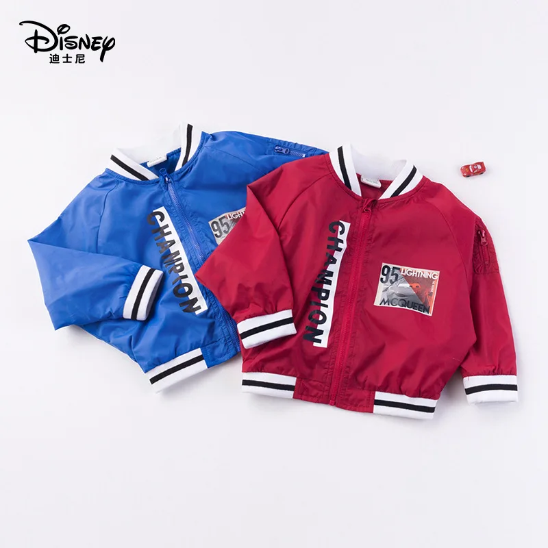 Disney Детская куртка для мальчиков мягкие и удобные модные спортивные куртки Весенняя новая стильная бейсбольная форма