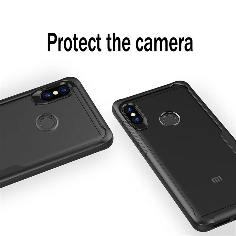 Противоударный прозрачный защитный чехол для Xiao mi Red mi Note 5 6 Pro, чехол для Xiaomi mi A2 Lite 8 SE Pocophone F1 mi x 2 2s Max 3, чехол