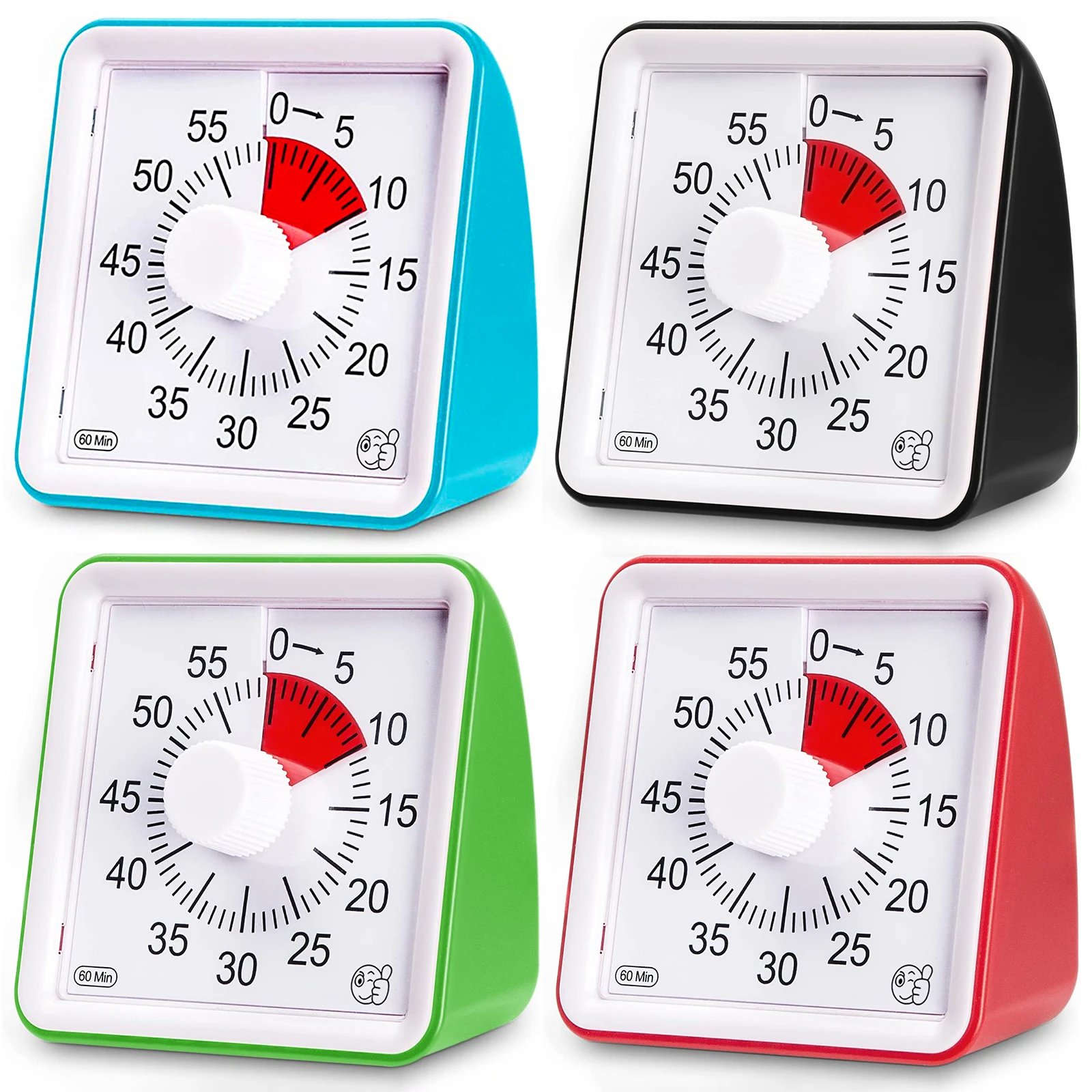 60 Minute Classroom Countdown Clock, Silent for Kids and Adults, Time Management Analog Timer Kitchen Gadget|Kitchen Timers| AliExpress
