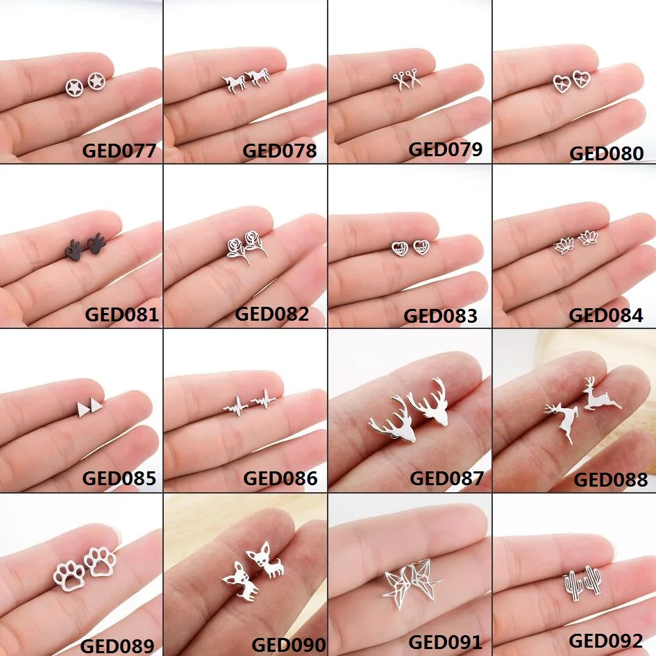 Yiustar несколько стилей специальная форма кокосовых серьги в виде дерева для