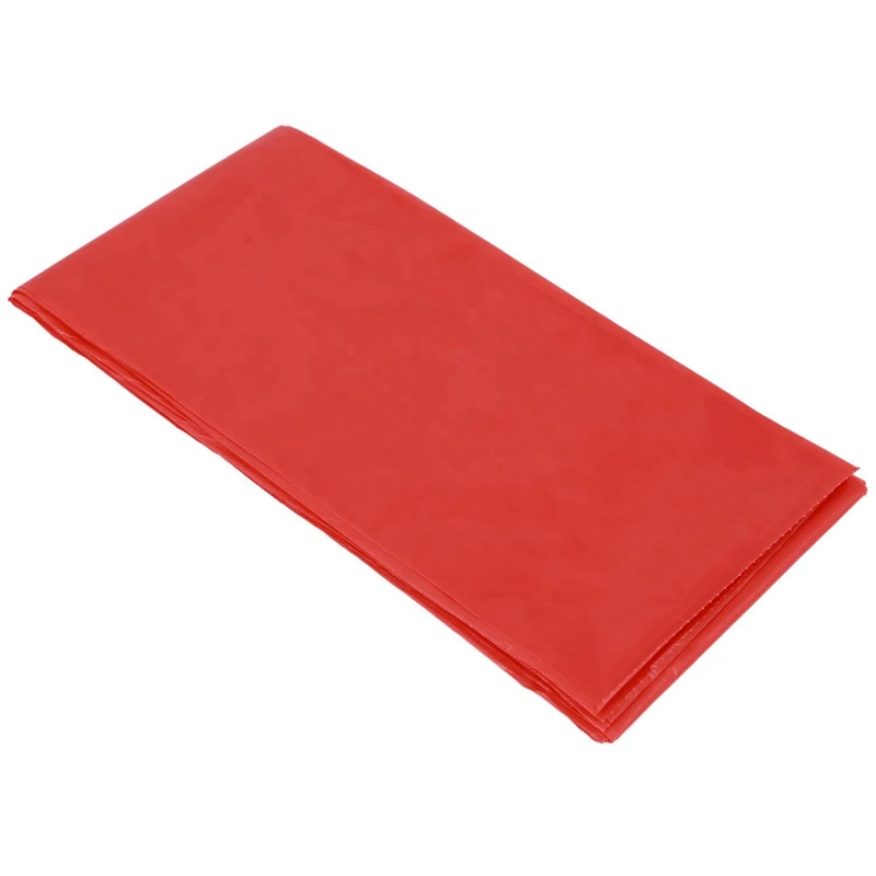2 шт PEVA одноразовые скатерти покрытие скатерти вечерние столовые приборы, белый и большой красный
