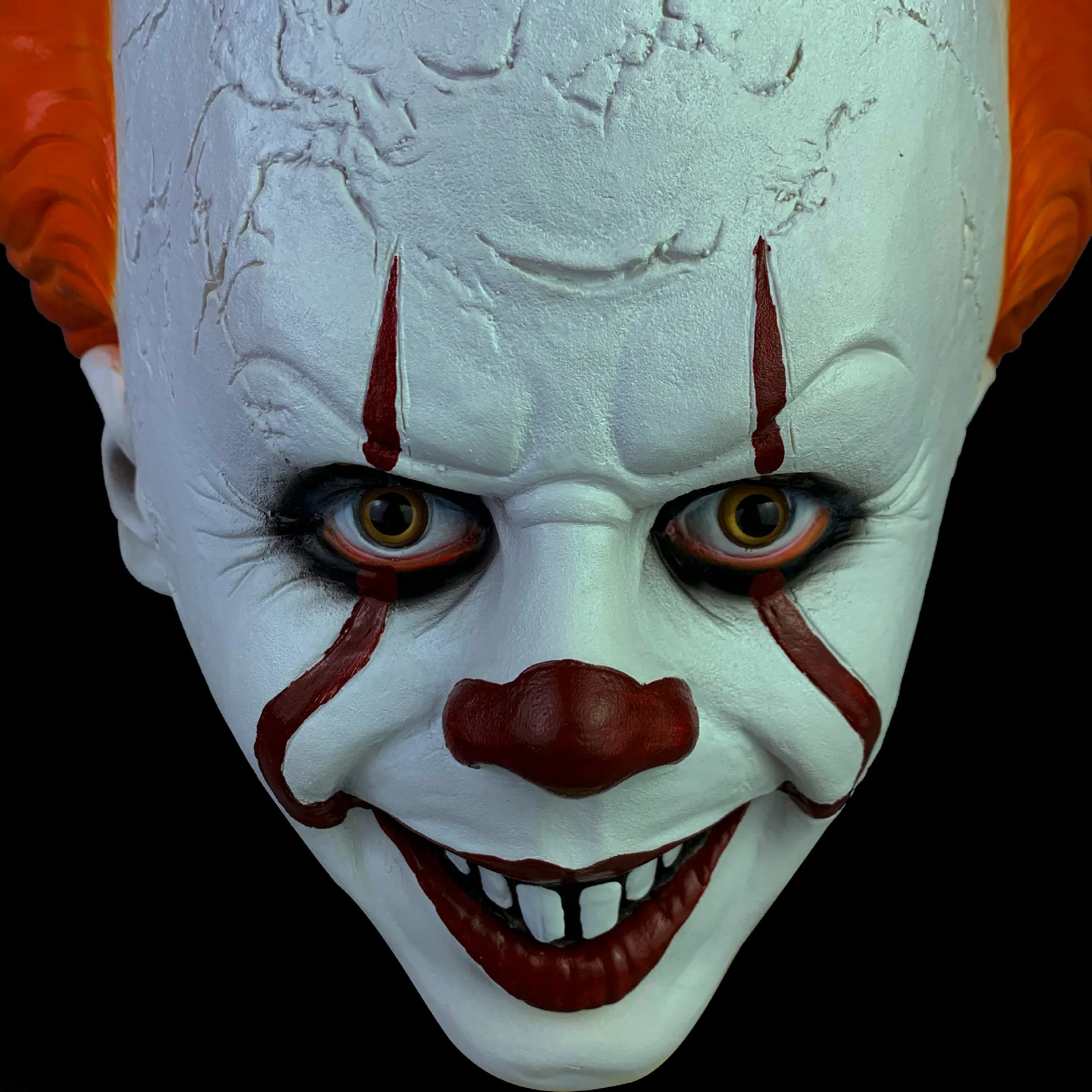 Ужас Pennywise Джокер Маска Косплей it chapter 2 клоун латексные маски Хэллоуин костюм реквизит люкс