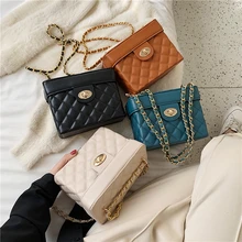 Модные трендовые женские сумки через плечо, роскошные сумки с цепочкой, женские дизайнерские сумки с откидной крышкой, маленькие сумки на плечо