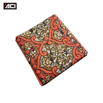 

ACI African Wax Prints Fabric 6 Yards/Piece Ankara Fabric African Real Wax Prints Tissu Africain Ghana Wax Print Fabric For Lady