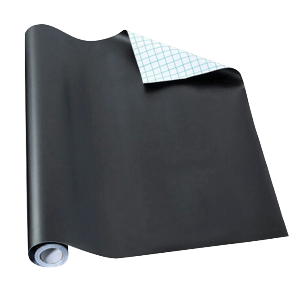 Pegatina de pizarra portátil, papel de contacto, pegatina extraíble para pared, para el hogar, oficina, escuela, café, menú